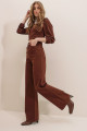 My Women Kahverengi Likralı Süper Yüksek Bel Salaş Jean Pantolon. (süper Yüksek.) Wide Leg. My Women Kahverengi Likralı Süper Yüksek Bel Salaş Jean Pantolon. (süper Yüksek.) Wide Leg.