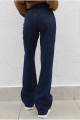 Mickeyy Koyu Mavi Süper Yüksek Bel Bol Paça Denim Kot Pantolon- Wide Leg Mickeyy Koyu Mavi Süper Yüksek Bel Bol Paça Denim Kot Pantolon- Wide Leg