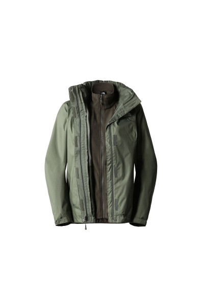 TNF W Evolve II Triclimate Jacket Kadın Outdoor Montu Nf00cg561b31 Yeşil TNF W Evolve II Triclimate Jacket Kadın Outdoor Montu Nf00cg561b31 Yeşil