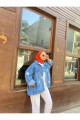 Tam Oversize Kot Ceket Tam Oversize Kot Ceket