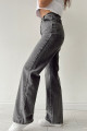 Salaş Kot Pantolon Füme Kar Likralı Palazzo Bol Paça Jeans Salaş Kot Pantolon Füme Kar Likralı Palazzo Bol Paça Jeans