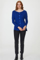 Önü Şeritli Uzun Kol Uzun Bluz 223-1009 Önü Şeritli Uzun Kol Uzun Bluz 223-1009