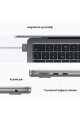 Macbook Air 13.6" M2 8c Cpu 10c Gpu 8 Gb 512 Gb Ssd Uzay Grisi Macbook Air 13.6" M2 8c Cpu 10c Gpu 8 Gb 512 Gb Ssd Uzay Grisi