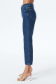 Orta Mavi Fermuarlı Kick Flare Jean Pantolon C 4528-026 Orta Mavi Fermuarlı Kick Flare Jean Pantolon C 4528-026