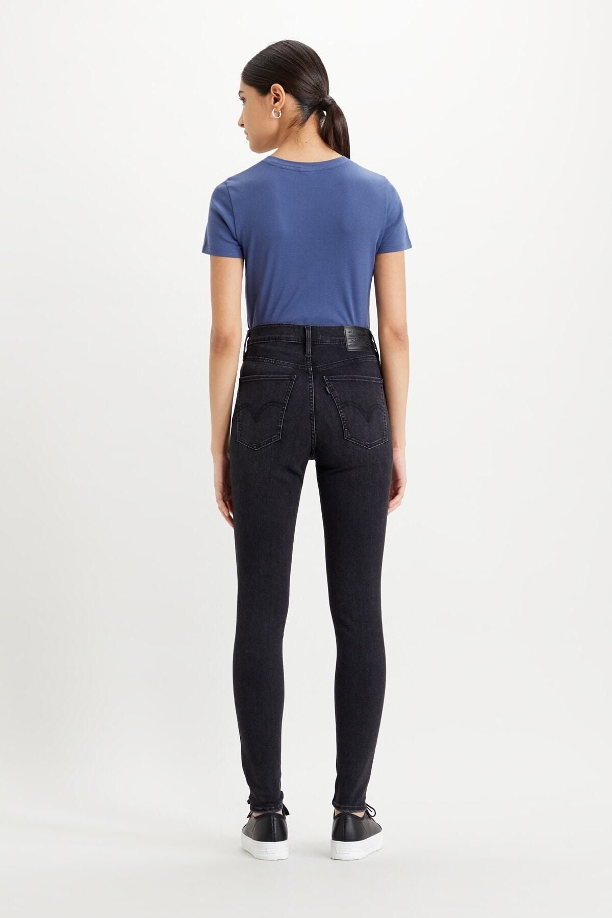 Mile High Super Skinny Kadın Jean Pantolon - Black Ground Mile High Super Skinny Kadın Jean Pantolon - Black Ground