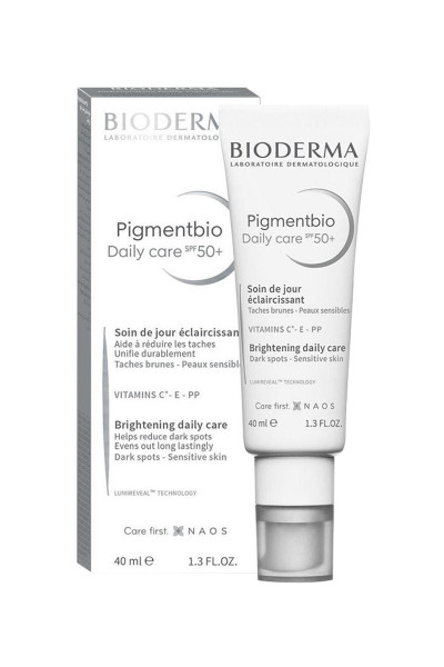 Lekeli Hassas Ciltler Için Günlük Bakım Kremi - Pigmentbio Daily Care Spf 50 40 Ml Lekeli Hassas Ciltler Için Günlük Bakım Kremi - Pigmentbio Daily Care Spf 50 40 Ml