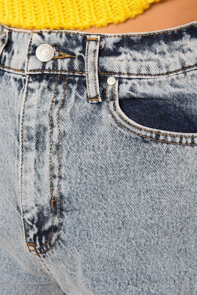 Serenay 90's Mavi Kar Yıkama Likralı Süper Yüksek Bel Salaş Jeans Palazzo Pantolon Serenay 90's Mavi Kar Yıkama Likralı Süper Yüksek Bel Salaş Jeans Palazzo Pantolon