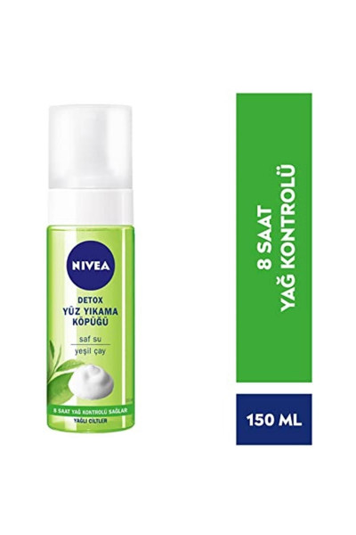 Detox Yüz Yıkama Köpüğü Yağlı Ciltler Için Gözenek Arındırıcı Detox Yüz Yıkama Köpüğü Yağlı Ciltler Için Gözenek Arındırıcı