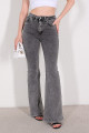 Zoe Füme Ispanyol Paça Kot Pantolon Yüksek Bel Ispanyol Jeans Toparlayıcı( Extra Rahat) Zoe Füme Ispanyol Paça Kot Pantolon Yüksek Bel Ispanyol Jeans Toparlayıcı( Extra Rahat)