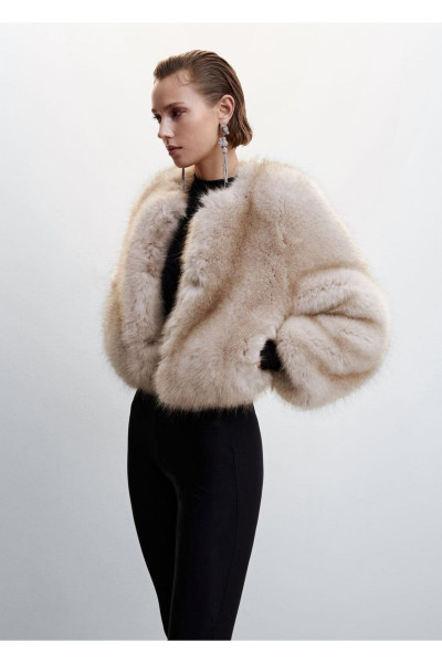 Kürk Görünümlü Ceket
