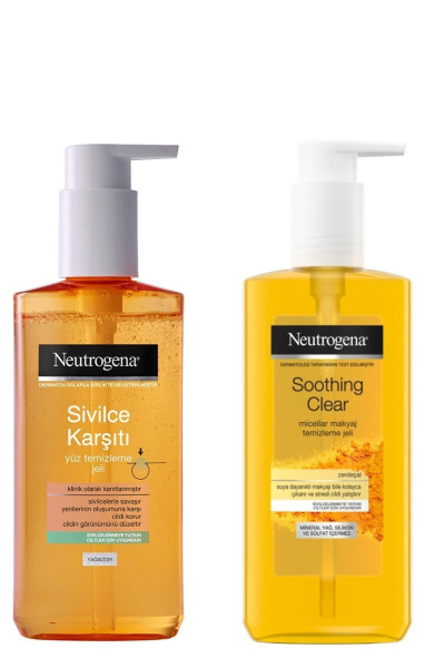 Sivilce Karşıtı Yağsız Yüz Temizleme Jeli 200 Ml&soothing Clear Micellar Makyaj Tem. Jeli 200 Ml Sivilce Karşıtı Yağsız Yüz Temizleme Jeli 200 Ml&soothing Clear Micellar Makyaj Tem. Jeli 200 Ml