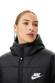 Sportswear Therma-fit Hoodie Parka Kadın Siyah Mont Bol Kesim Geniş Kalıp! Dx1798-010 Sportswear Therma-fit Hoodie Parka Kadın Siyah Mont Bol Kesim Geniş Kalıp! Dx1798-010