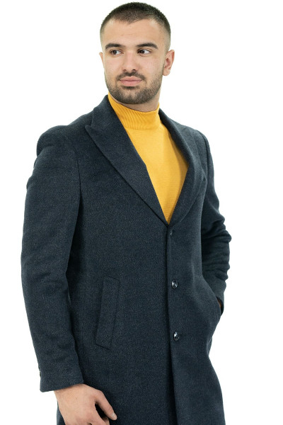 Kırlangıç Yaka Yün Kaşe Palto Kırlangıç Yaka Yün Kaşe Palto