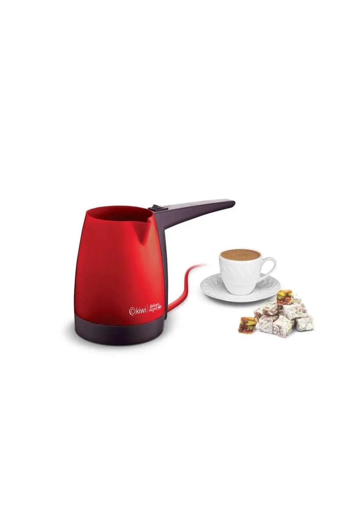 Kcm-7510 Türk Kahve Makinesi-300ml-1000w-elektrikli Cezve Kırmızı Kcm-7510 Türk Kahve Makinesi-300ml-1000w-elektrikli Cezve Kırmızı