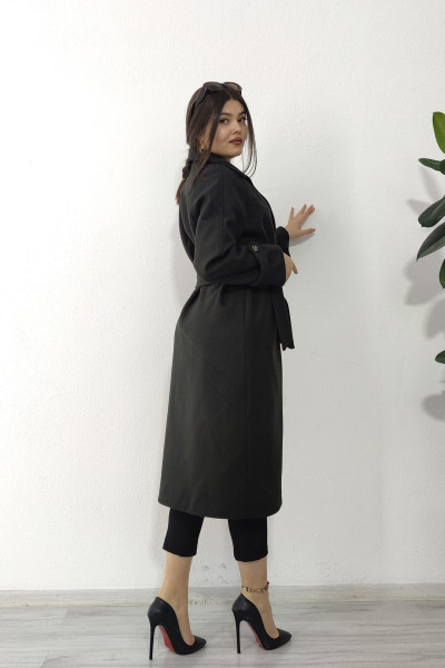 Reglan Kol Kuşaklı Palto Reglan Kol Kuşaklı Palto