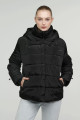 Sn71 Short Karina Coat Mont - Siyah Sn71 Short Karina Coat Mont - Siyah