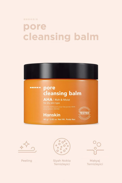 Pore Cleansing Balm Aha- Kuru Ciltler/gözenek Ve Makyaj Temizleme Balmı [ 80 G ]