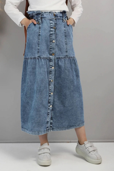 Kemerli Kot Etek Kemerli Kot Etek