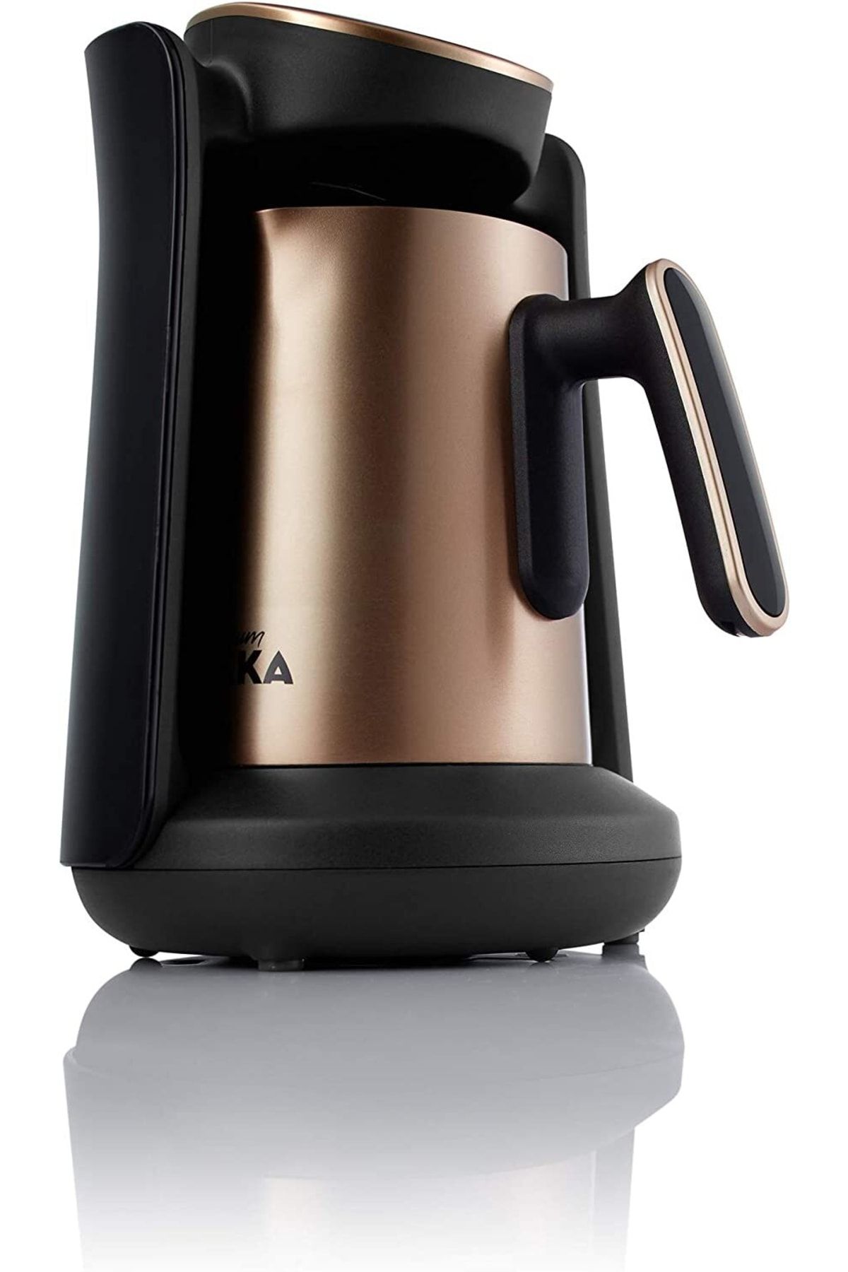 Okka Minio Pro Türk Kahvesi Makinesi, 4 Fincan, 480w, Ok0010, Paslanmaz Çelik, Bakır