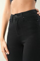 Nabayuna Siyah Yüksek Bel Toparlayıcı Skinny Dar Paça Solmaz Jeans Pantolon Nabayuna Siyah Yüksek Bel Toparlayıcı Skinny Dar Paça Solmaz Jeans Pantolon