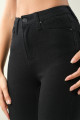 Nabayuna Siyah Yüksek Bel Toparlayıcı Skinny Dar Paça Solmaz Jeans Pantolon Nabayuna Siyah Yüksek Bel Toparlayıcı Skinny Dar Paça Solmaz Jeans Pantolon
