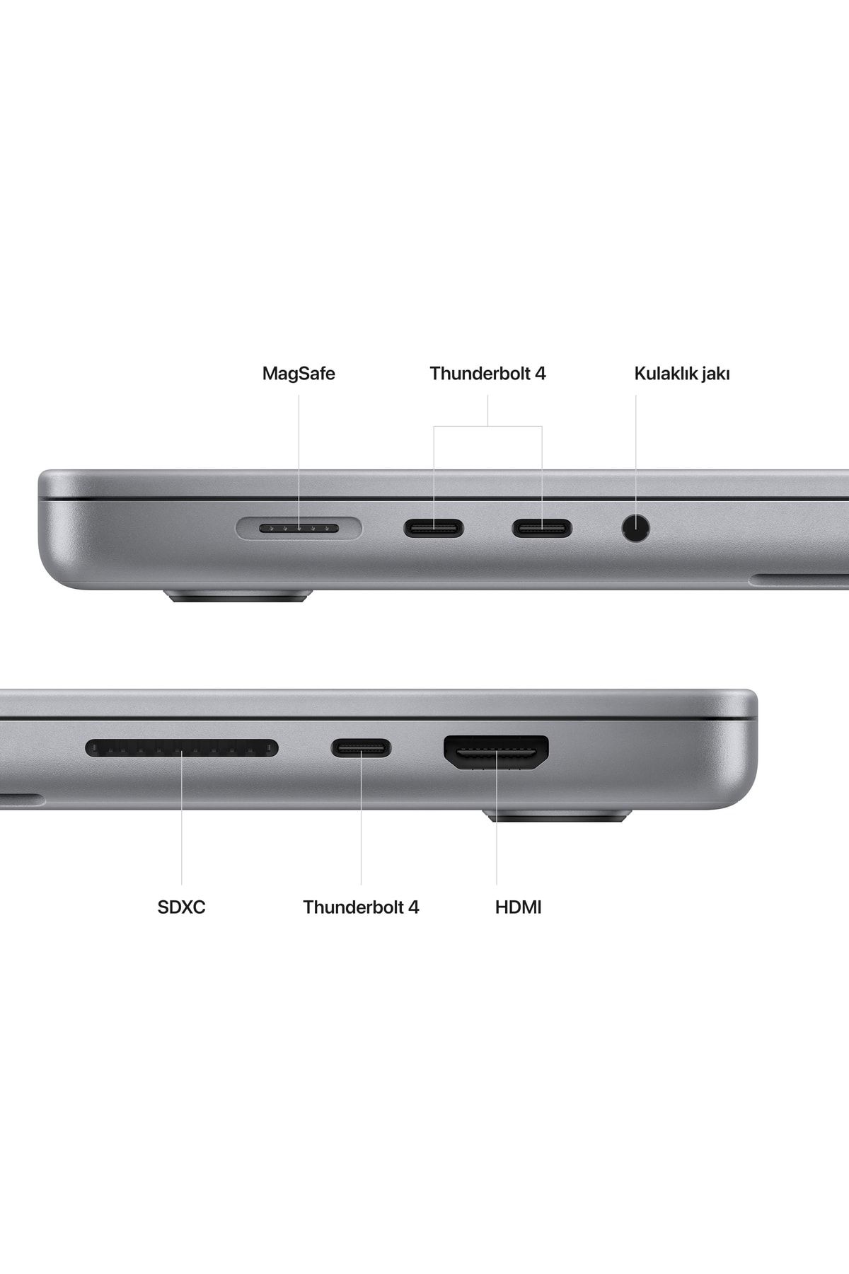 MacBook Pro 16'' M2 Pro 16GB 1TB SSD Space Gray Laptop (Apple Türkiye Garantili) MNW93TU/A MacBook Pro 16'' M2 Pro 16GB 1TB SSD Space Gray Laptop (Apple Türkiye Garantili) MNW93TU/A