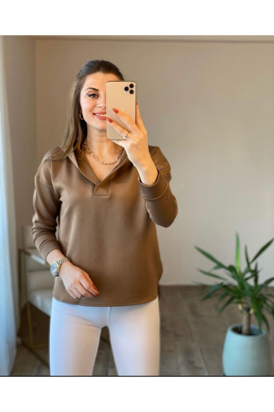 Kadın Scuba Kapüşonlu Oversize Sweatshitrt Kadın Scuba Kapüşonlu Oversize Sweatshitrt