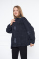 Oversize Yıpratma Detaylı Kot Ceket Oversize Yıpratma Detaylı Kot Ceket