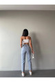 Maria Kadın Açık Mavi Asit Kar Yıkama Süper Yüksek Bel Comfort Likralı Mom Kot Pantalon Jeans Maria Kadın Açık Mavi Asit Kar Yıkama Süper Yüksek Bel Comfort Likralı Mom Kot Pantalon Jeans