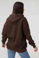 Unisex Kahverengi Oversize Hırka Unisex Kahverengi Oversize Hırka