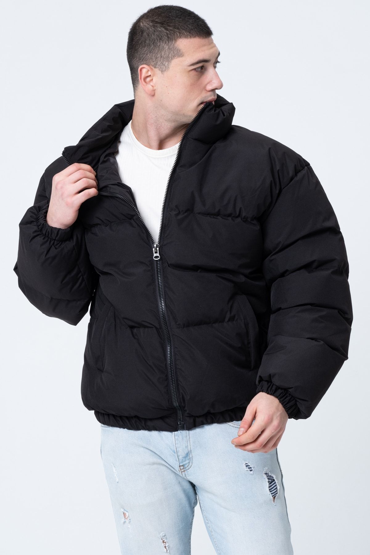 Unisex Yağmur Rüzgar Geçirmez Bomber Oversize Mont Ceket Kaban Waterproof Unisex Yağmur Rüzgar Geçirmez Bomber Oversize Mont Ceket Kaban Waterproof