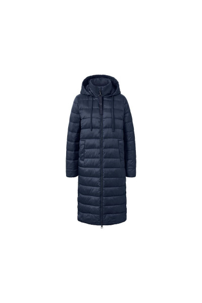 Kapüşonlu Kapitone Manto, Lacivert Kapüşonlu Kapitone Manto, Lacivert