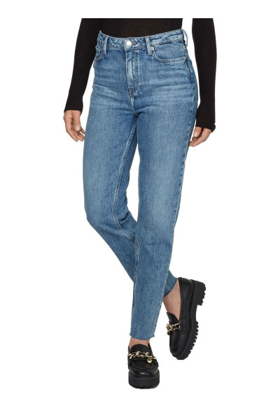 Yüksek Bel Dar Paça Slim Fit Indigo Kadın Denim Pantolon Ww0ww371561a4 Yüksek Bel Dar Paça Slim Fit Indigo Kadın Denim Pantolon Ww0ww371561a4