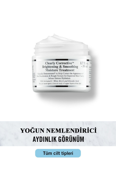 Clearly Corrective Cildi Aydınlatan & Pürüzsüzleştiren Leke Karşıtı Nemlendirici Krem 50 ml Clearly Corrective Cildi Aydınlatan & Pürüzsüzleştiren Leke Karşıtı Nemlendirici Krem 50 ml