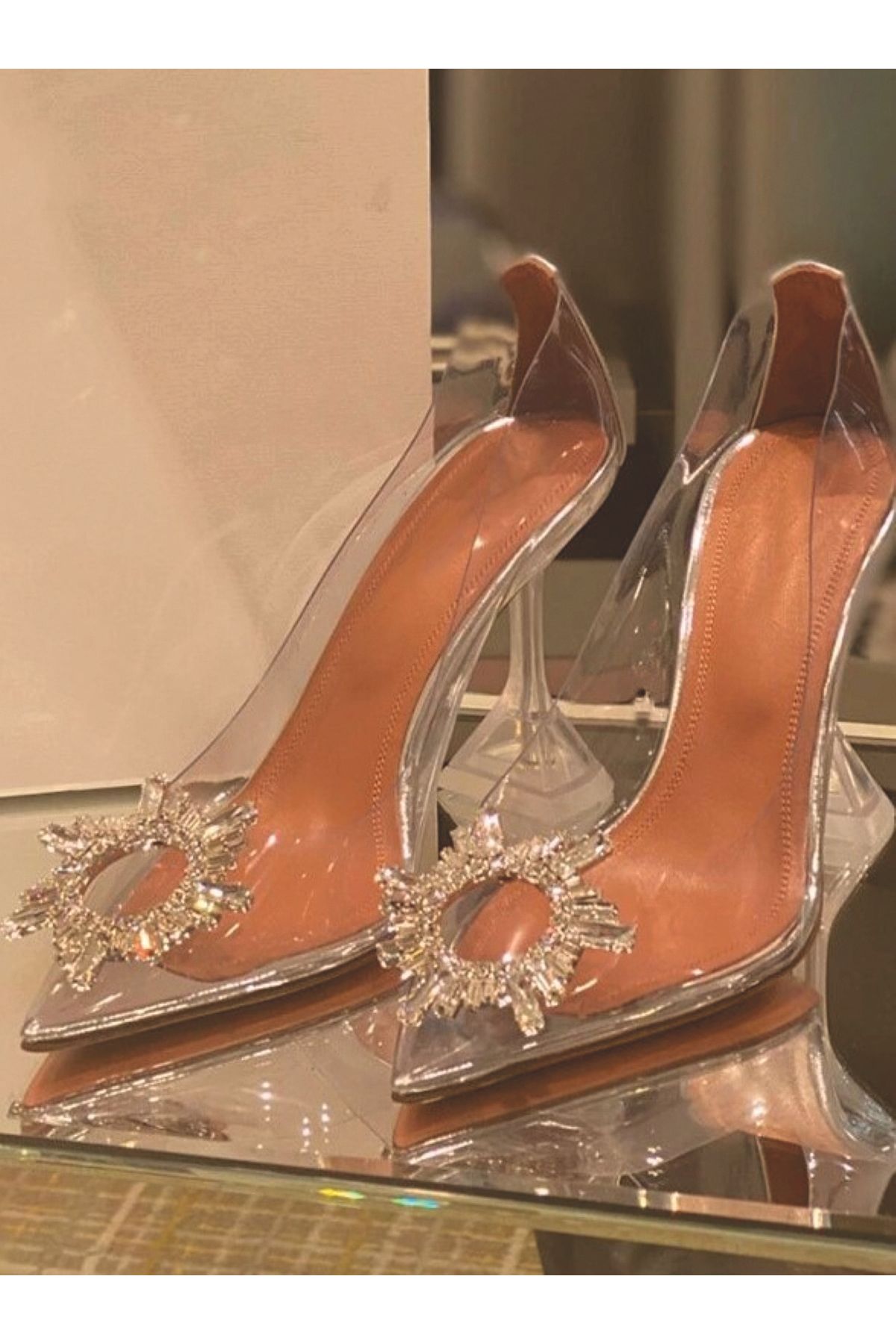 Kadın Princess Gümüş Nude Taba Beyaz Şeffaf Topuklu Taşlı Stiletto Sivri Burunlu Ayakkabı Kadın Princess Gümüş Nude Taba Beyaz Şeffaf Topuklu Taşlı Stiletto Sivri Burunlu Ayakkabı