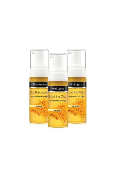 Soothing Clear Yüz Temizleme Köpüğü 150 Ml 3 Adet Soothing Clear Yüz Temizleme Köpüğü 150 Ml 3 Adet