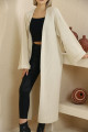 Oversize Örme Uzun Triko Hırka Oversize Örme Uzun Triko Hırka