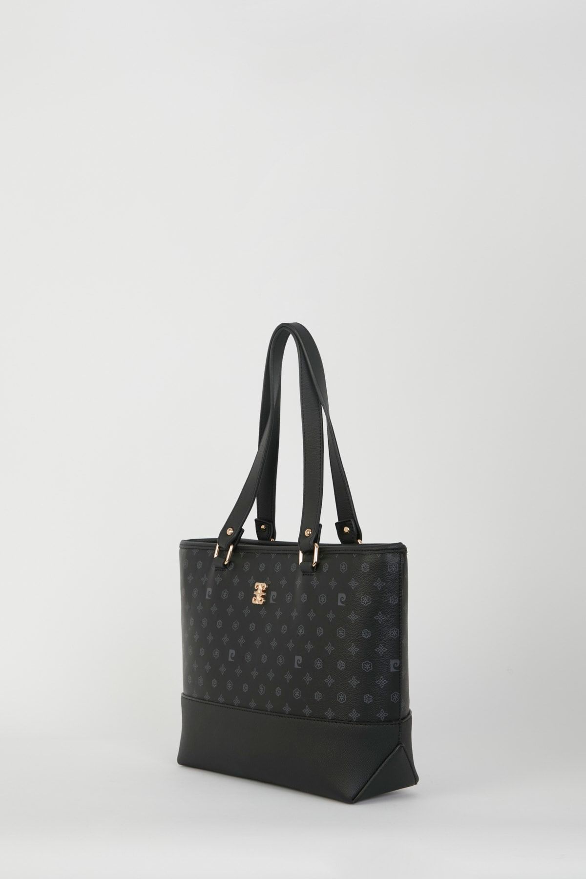 Siyah Monogram Kadın Omuz Çantası 05PO22Y1560 Siyah Monogram Kadın Omuz Çantası 05PO22Y1560