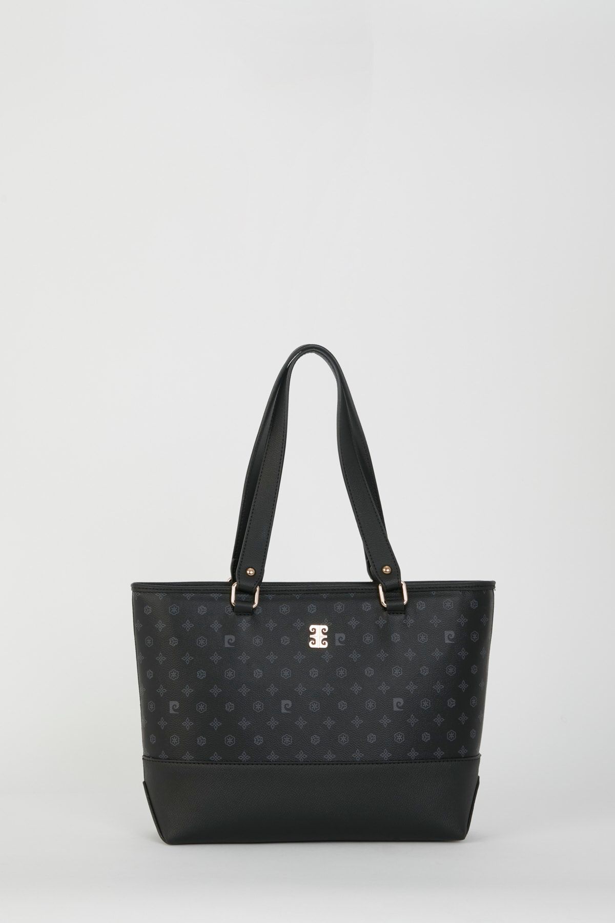 Siyah Monogram Kadın Omuz Çantası 05PO22Y1560 Siyah Monogram Kadın Omuz Çantası 05PO22Y1560