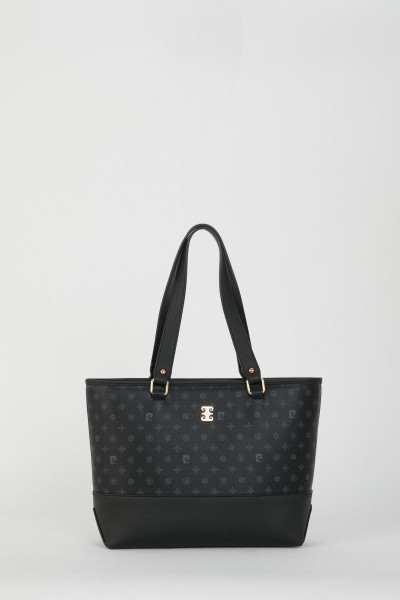 Siyah Monogram Kadın Omuz Çantası 05PO22Y1560 Siyah Monogram Kadın Omuz Çantası 05PO22Y1560