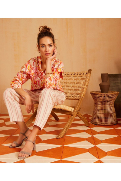 Kırma Detaylı Gömlek