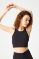 Siyah Halter Yaka Içi Sütyenli T-shirt Tank Top Siyah Halter Yaka Içi Sütyenli T-shirt Tank Top