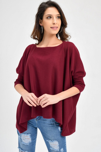 Kadın Triko Panço 20w104 Kadın Triko Panço 20w104