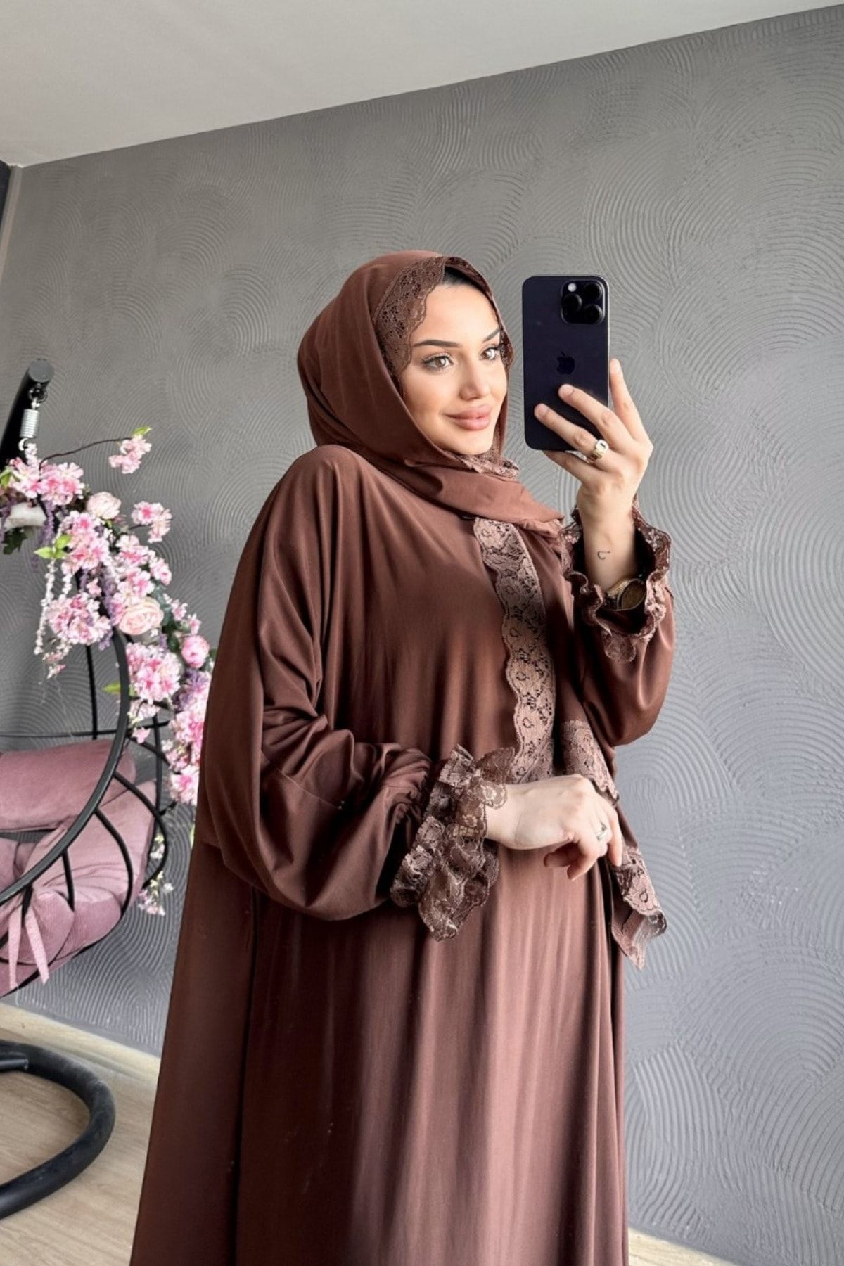 Kadın Tesettür Namaz Elbisesi