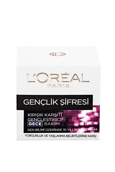 Gençlik Şifresi Gece Kremi 50 ml 3600521936597 Gençlik Şifresi Gece Kremi 50 ml 3600521936597
