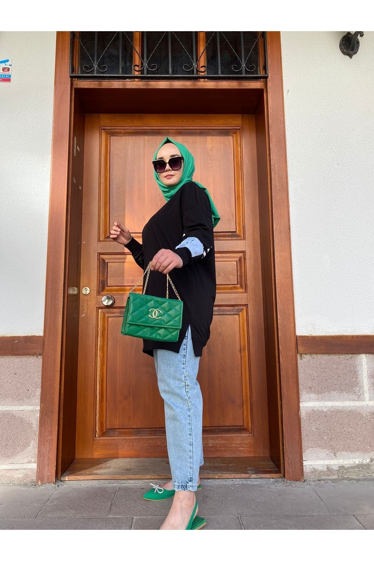Soul Kot Yama Detaylı Spor Tunik Soul Kot Yama Detaylı Spor Tunik
