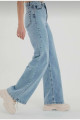 Mavi Palazzo Yüksek Bel Flare Jeans Mavi Palazzo Yüksek Bel Flare Jeans
