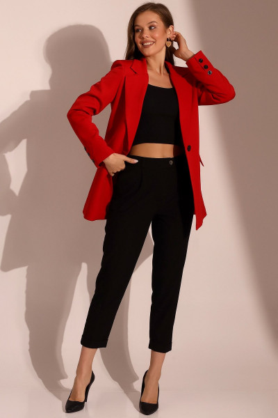 Tek Düğmeli Blazer Model Ceket Tek Düğmeli Blazer Model Ceket