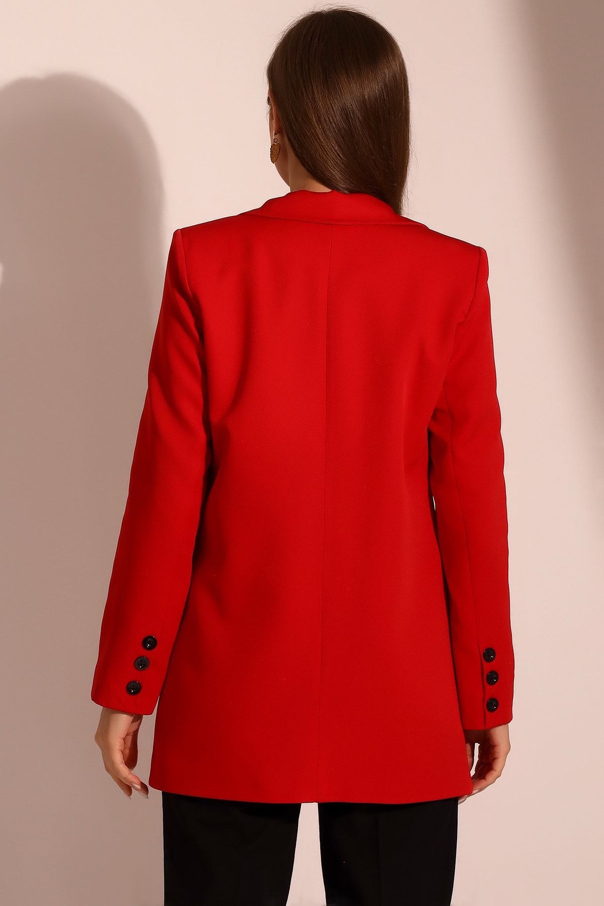 Tek Düğmeli Blazer Model Ceket