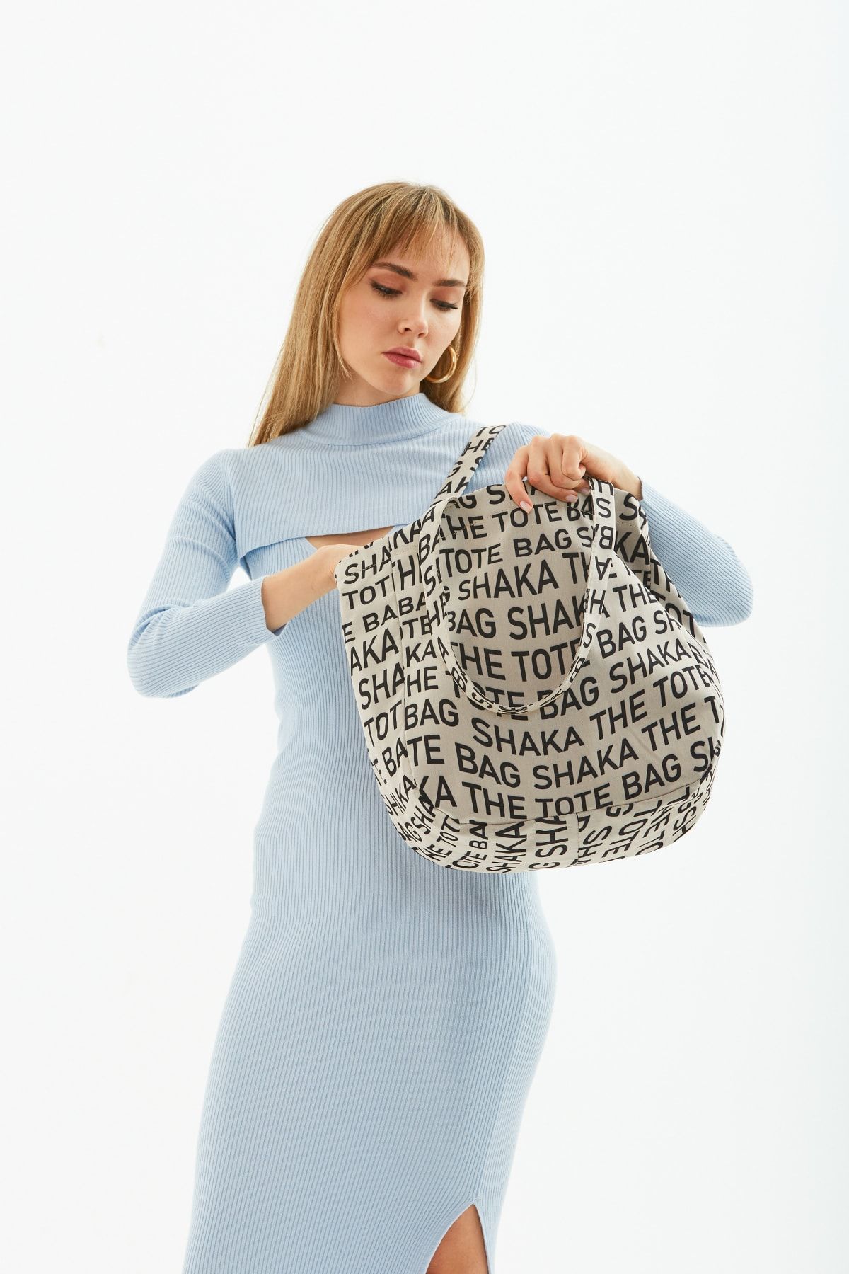 Vizon U50 Çıt Çıt Kapatmalı The Tote Bag Baskılı Kanvas Kumaş Günlük Kadın Kol Ve Omuz Çantası U:35 Vizon U50 Çıt Çıt Kapatmalı The Tote Bag Baskılı Kanvas Kumaş Günlük Kadın Kol Ve Omuz Çantası U:35